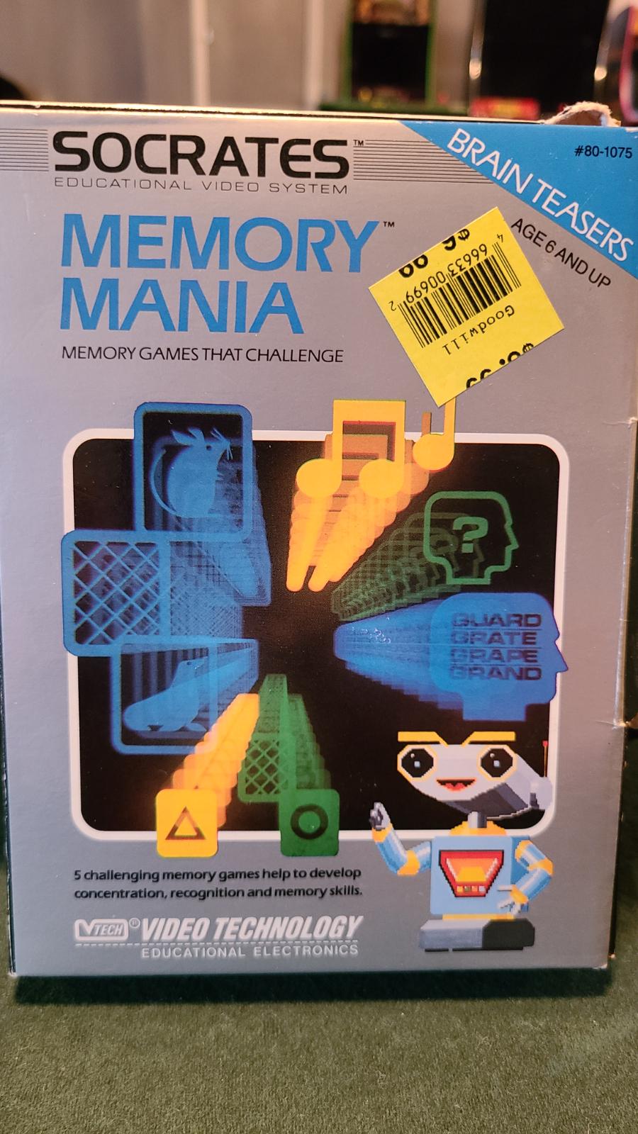 Memory Mania VTech Socrates