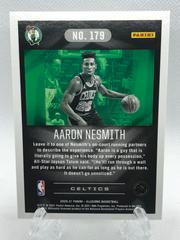 Back Of Card | Aaron Nesmith Basketball Cards 2020 Panini Illusions