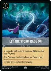 Let the Storm Rage On [Foil] #199 Lorcana Rise of the Floodborn Prices