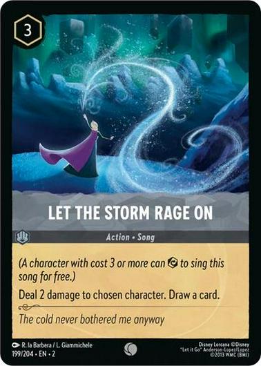 Let the Storm Rage On [Foil] #199 Cover Art