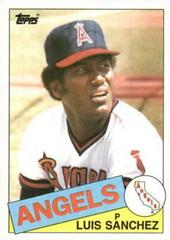 Luis Sanchez #42 Baseball Cards 1985 Topps Prices