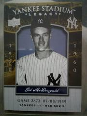 Gil McDougald #31 Baseball Cards 2008 Upper Deck Yankee Stadium Legacy 1960's Prices