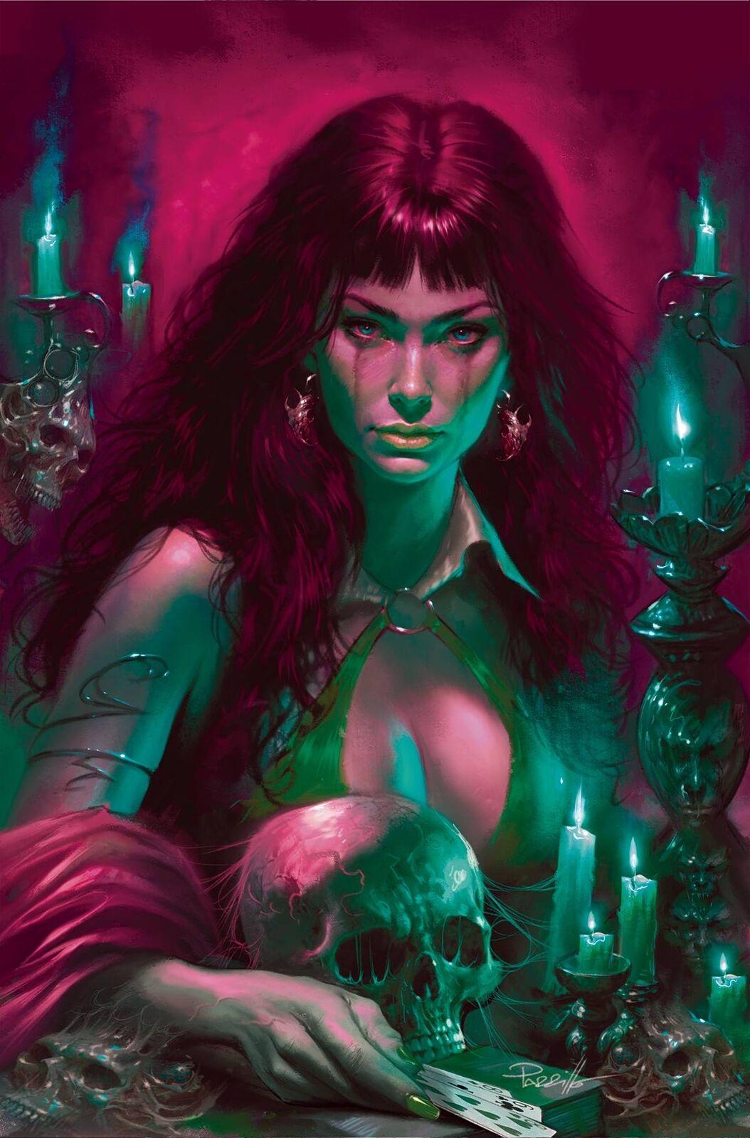 Vampirella Dracula Rage [Parrillo Ultraviolet Virgin] #3 (2023) Comic Books Vampirella Dracula Rage