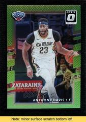 Anthony Davis [Lime Green] #91 Basketball Cards 2017 Panini Donruss Optic Prices