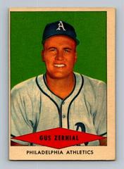 Gus Zernial Baseball Cards 1954 Red Heart Prices
