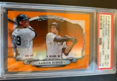 Aaron Judge [Orange Refractor] Baseball Cards 2018 Bowman Chrome Sterling Continuity Prices