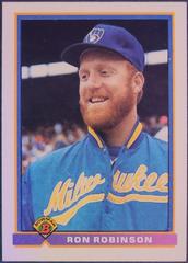 Ron Robinson #39 Baseball Cards 1991 Bowman Prices