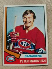Peter Mahovlich Hockey Cards 1974 Topps Prices