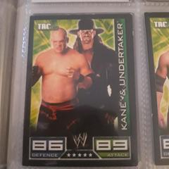 Kane, Undertaker Wrestling Cards 2008 Topps WWE Slam Attax Prices