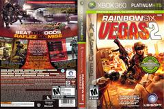 Slip Cover Scan By Canadian Brick Cafe | Rainbow Six Vegas 2 [Platinum Hits] Xbox 360