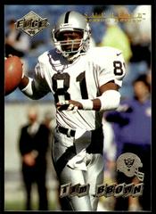 Tim Brown Football Cards 1998 Collector's Edge Supreme Season Review Prices