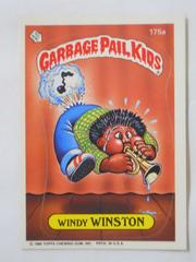Windy WINSTON 1986 Garbage Pail Kids Prices