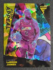 LeBron James [Gold Cracked Ice] #5 Basketball Cards 2022 Panini Flux Appeal Prices