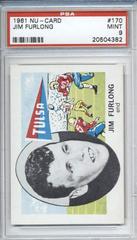 Jim Furlong #170 Football Cards 1961 NU Card Prices