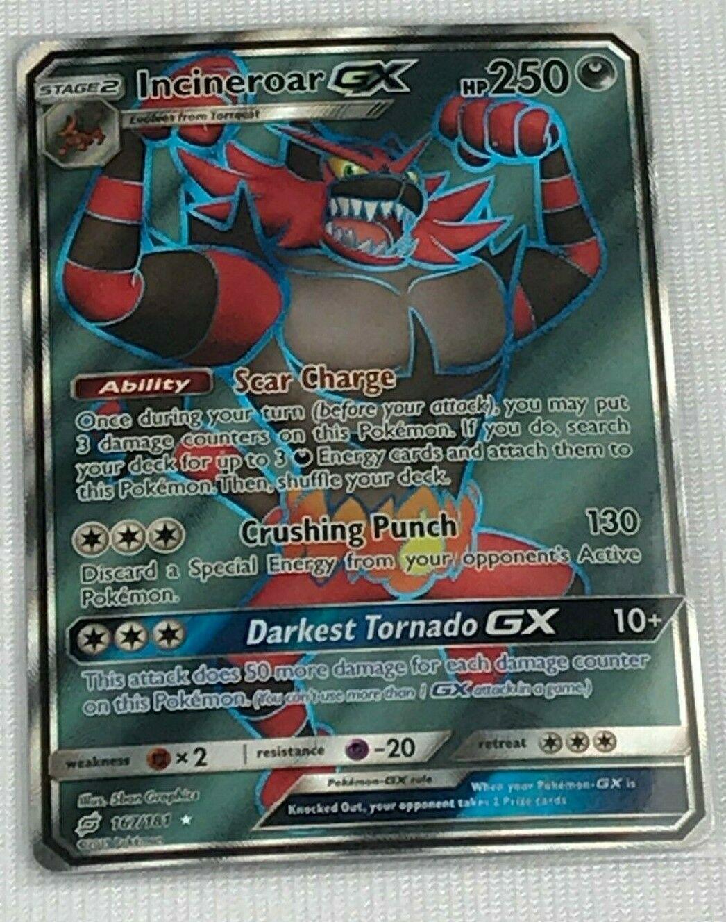 Incineroar Gx Prices Pokemon Team Up Pokemon Cards