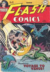 Flash Comics #81 (1947) Comic Books Flash Comics Prices