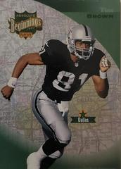 Tim Brown #81 Football Cards 1997 Playoff Absolute Prices