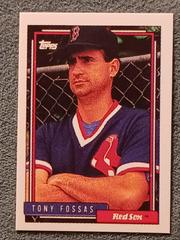Tony Fossas #249 Baseball Cards 1992 Topps Micro Prices