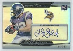 Toby Gerhart [Autograph] #28 Football Cards 2010 Topps Platinum Prices