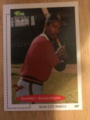 Garret Anderson Baseball Cards 1991 Classic Best Prices