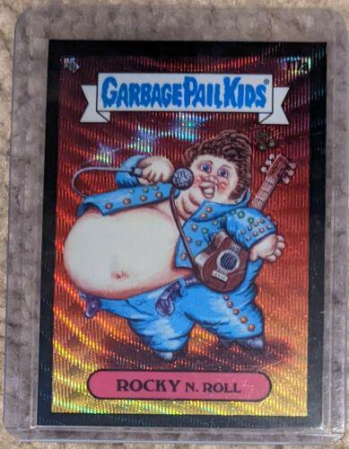 ROCKY N. Roll [Black Wave] #117a 2020 Garbage Pail Kids Chrome