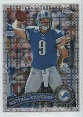 Matthew Stafford [Xfractor] Football Cards 2011 Topps Chrome Prices