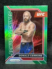 Donald Cerrone [Green] Ufc Cards 2022 Panini Prizm UFC Bonus Machines Prices