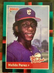 Melido Perez #21 Baseball Cards 1988 Donruss Rookies Prices