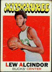 Lew Alcindor #100 Basketball Cards 1971 Topps Prices