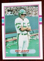 Pat Leahy Football Cards 1989 Topps Prices