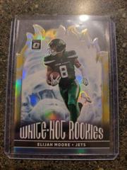 Elijah Moore [Gold] #WHR-8 Football Cards 2021 Panini Donruss Optic White Hot Rookies Prices