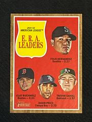 AL E. R. A. Leaders #55 Baseball Cards 2011 Topps Heritage Prices