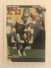 Brock Marion #DA12 Football Cards 1997 Collector's Choice Cowboys Prices