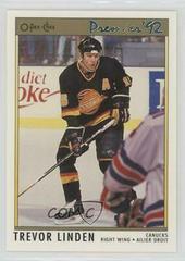 Trevor Linden #77 Hockey Cards 1991 O-Pee-Chee Premier Prices