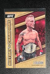 TJ Dillashaw Ufc Cards 2021 Panini Instant UFC History of Champions Prices