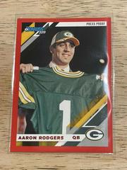 Aaron Rodgers [Red Press Proof] #98V Football Cards 2019 Donruss Prices