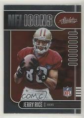 Jerry Rice #2 Football Cards 2019 Panini Absolute NFL Icons Prices