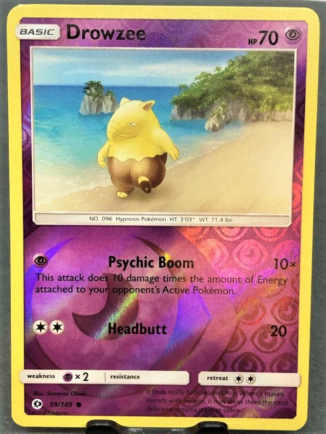 Drowzee [Reverse Holo] 59 Prices Pokemon Sun & Moon Pokemon Cards