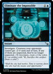 Eliminate the Impossible [Foil] #54 Magic Murders at Karlov Manor Prices