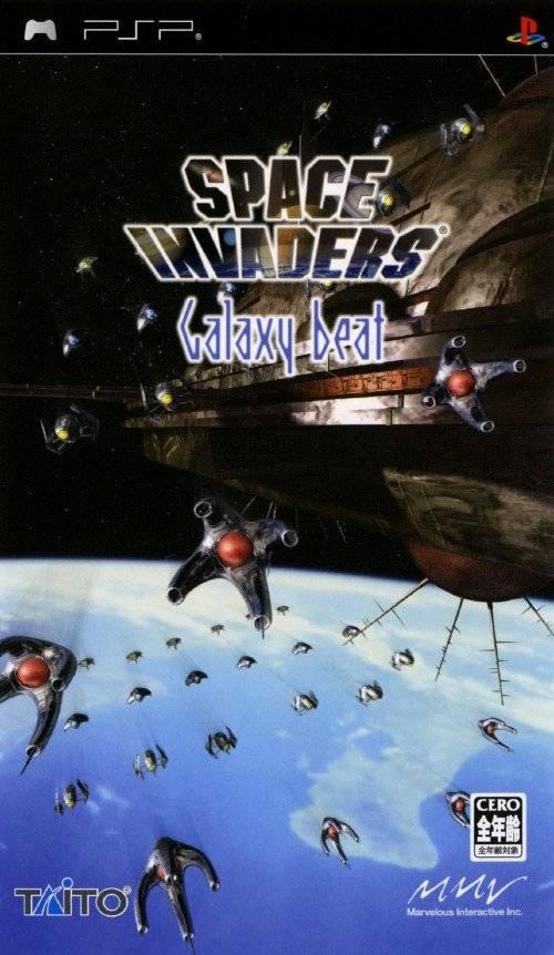 Space Invaders Galaxy Beat JP PSP