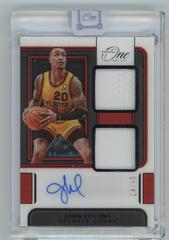 John Collins [Purple] Basketball Cards 2021 Panini One and One Dual Jersey Autographs Prices