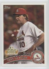 Tony La Russa Baseball Cards 2011 Topps World Series Champions Cardinals Prices