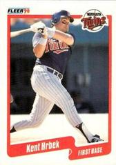 Kent Hrbek #378 Baseball Cards 1990 Fleer Prices