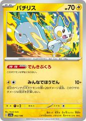 Pachirisu #62 Pokemon Japanese Shiny Treasure ex Prices