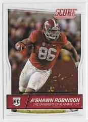 A'Shawn Robinson #391 Football Cards 2016 Panini Score Prices