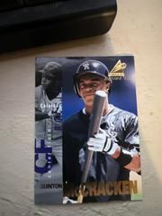 Quinton McCracken Baseball Cards 1997 Pinnacle Inside Prices