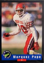 Marquez Pope #81 Football Cards 1992 Classic Draft Picks Prices