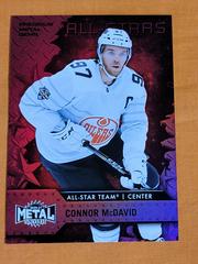 Connor McDavid [Red] #192 Hockey Cards 2020 Skybox Metal Universe Prices