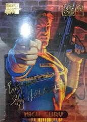 Nick Fury [Gold Foil Signature] #39 Marvel 1994 Masterpieces Prices