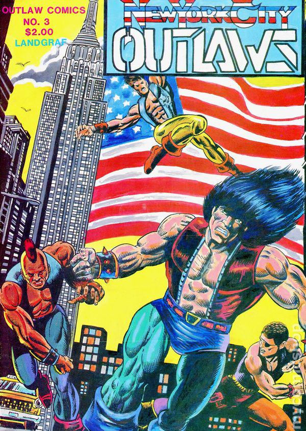 New York City Outlaws #3 (1986) Comic Books New York City Outlaws